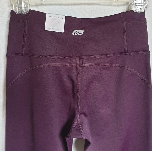 Marika Wild Plum Chill-Tek Soft Fleece Lined Active High Waist Active Leggings S - Picture 5 of 16